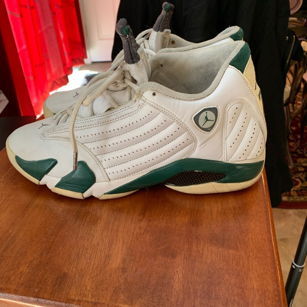 Jordan 14 forest Green